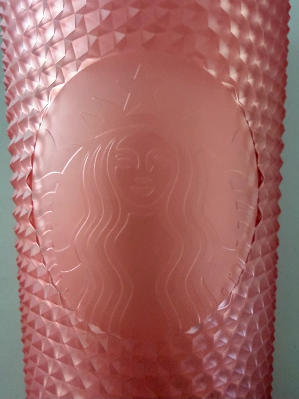 RETIRED: Starbucks | 2022 Valentine's Soft Touch Pink Studded Venti Tumbler - Picture 5 of 14